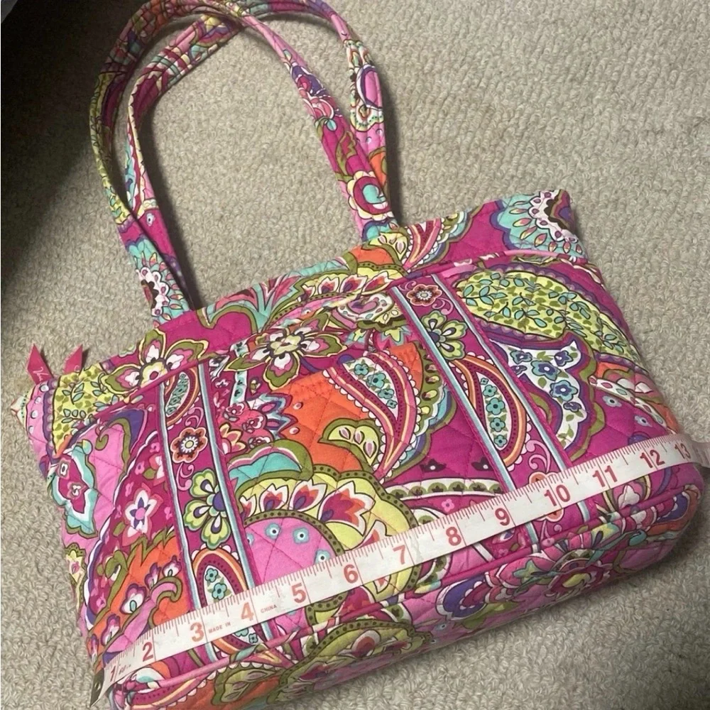 Vera Bradley Vibrant Paisley Shoulder Bag - Picture 5 of 15